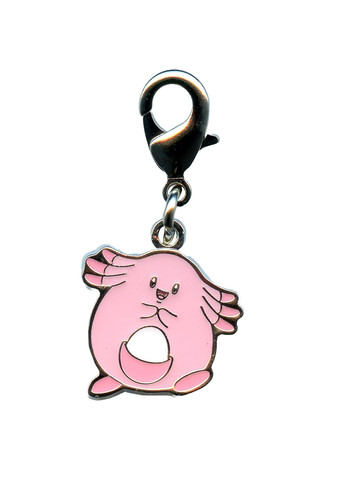 Chansey 113 key chain charm - key,